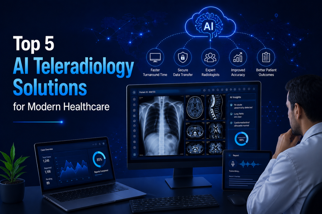 Top 5 AI Teleradiology Solutions for Healthcare