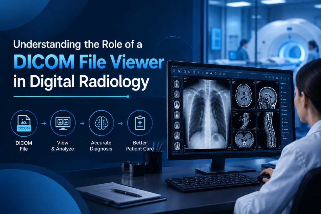 DICOM File Viewer for Efficient Digital Radiology